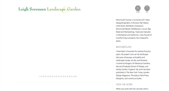 Desktop Screenshot of leighsorensenlandscapedesign.com